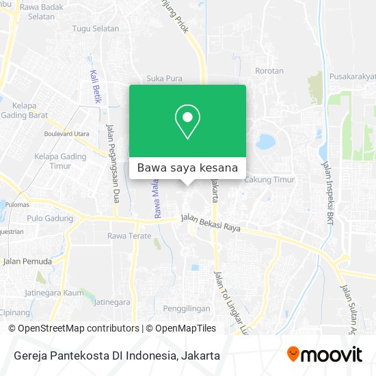 Peta Gereja Pantekosta DI Indonesia