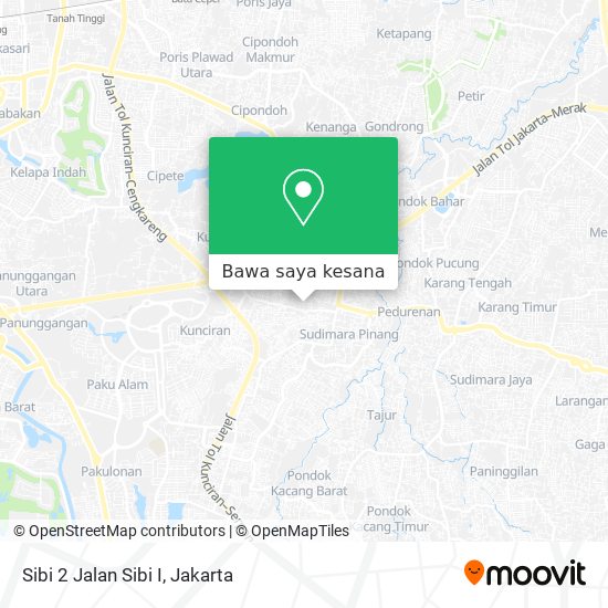 Peta Sibi 2 Jalan Sibi I