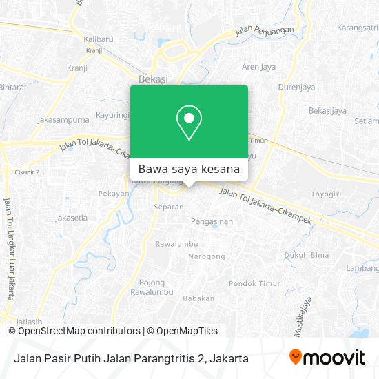 Peta Jalan Pasir Putih Jalan Parangtritis 2