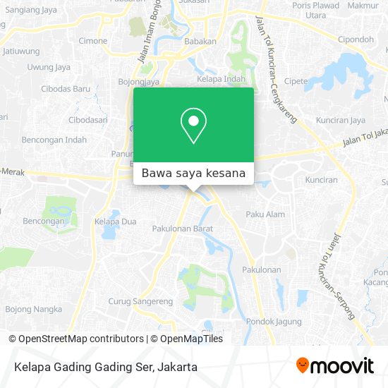 Peta Kelapa Gading Gading Ser