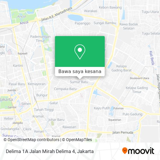 Peta Delima 1A Jalan Mirah Delima 4