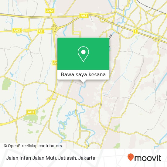 Peta Jalan Intan Jalan Muti, Jatiasih