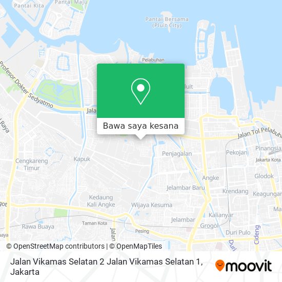 Peta Jalan Vikamas Selatan 2 Jalan Vikamas Selatan 1