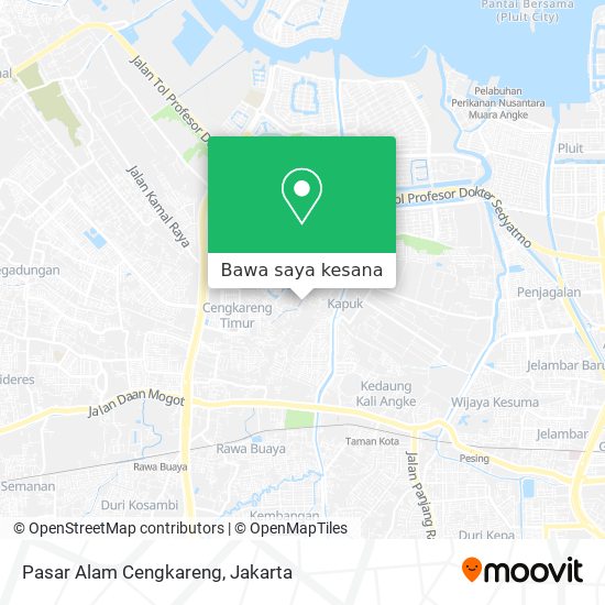 Peta Pasar Alam Cengkareng