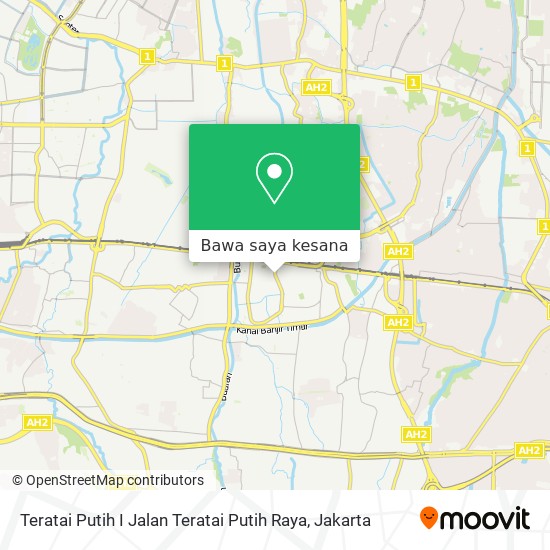 Peta Teratai Putih I Jalan Teratai Putih Raya