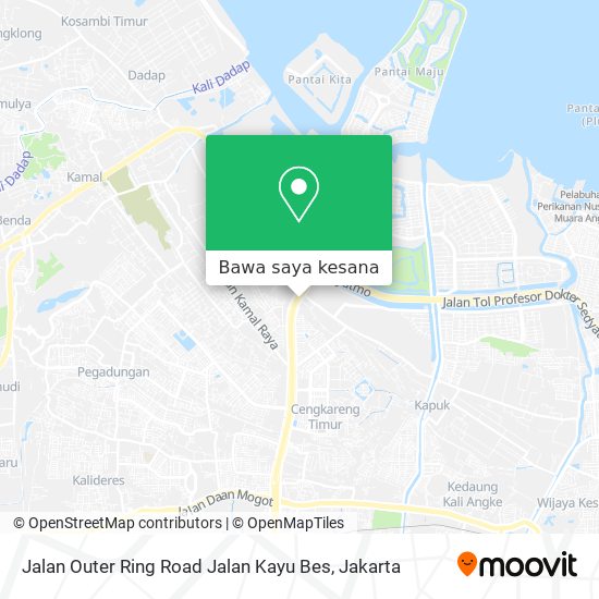 Peta Jalan Outer Ring Road Jalan Kayu Bes