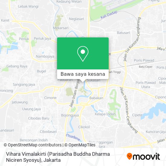 Peta Vihara Vimalakirti (Parisadha Buddha Dharma Niciren Syosyu)