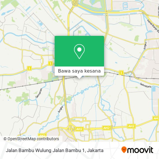 Peta Jalan Bambu Wulung Jalan Bambu 1