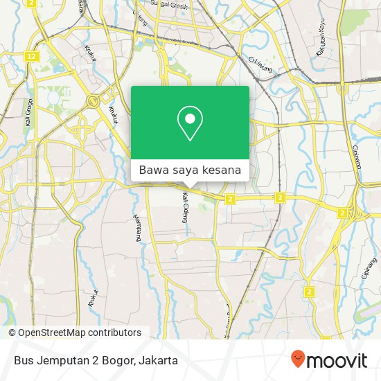 Peta Bus Jemputan 2 Bogor