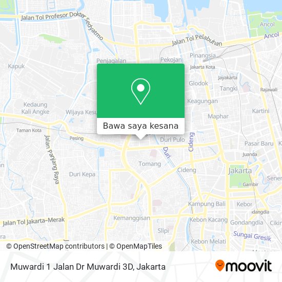 Peta Muwardi 1 Jalan Dr Muwardi 3D