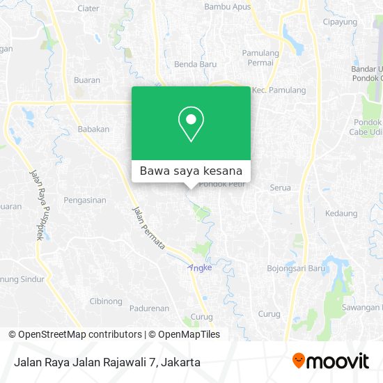 Peta Jalan Raya Jalan Rajawali 7