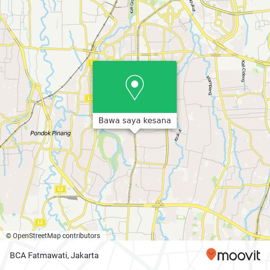 Peta BCA Fatmawati