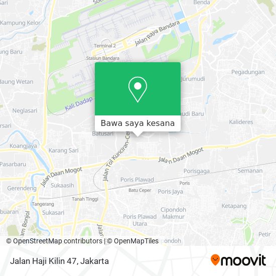 Peta Jalan Haji Kilin 47