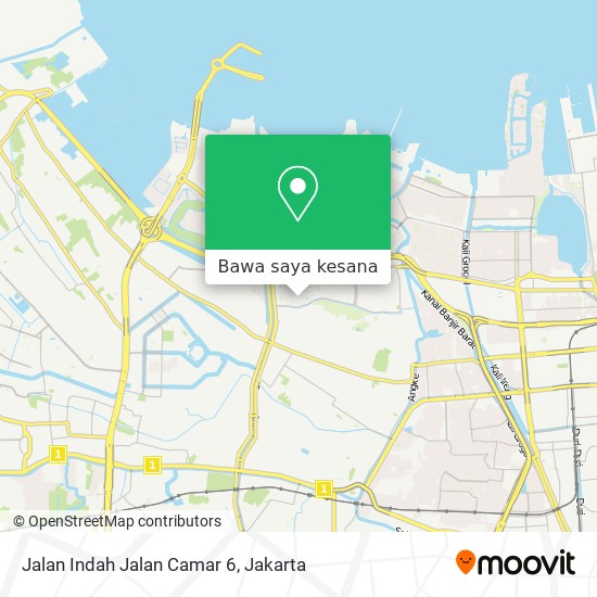 Peta Jalan Indah Jalan Camar 6