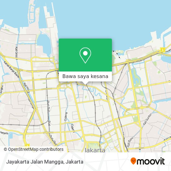 Peta Jayakarta Jalan Mangga