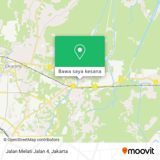 Peta Jalan Melati Jalan 4