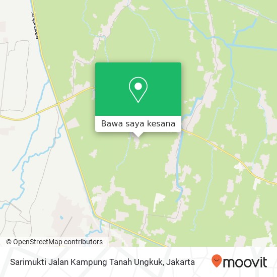 Peta Sarimukti Jalan Kampung Tanah Ungkuk, Cibitung