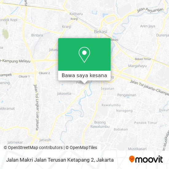 Peta Jalan Makri Jalan Terusan Ketapang 2