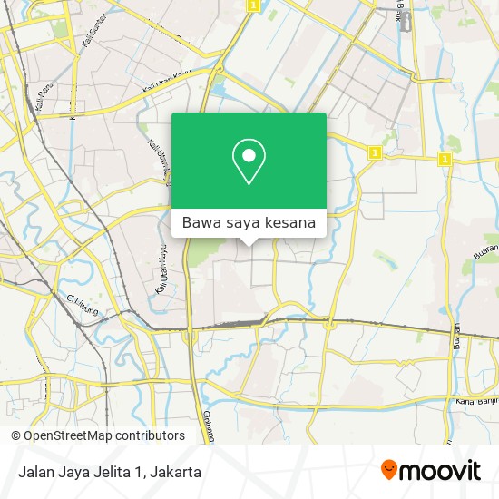 Peta Jalan Jaya Jelita 1