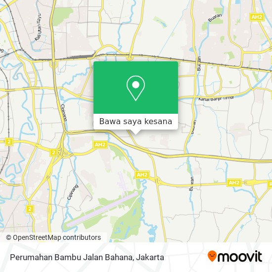 Peta Perumahan Bambu Jalan Bahana