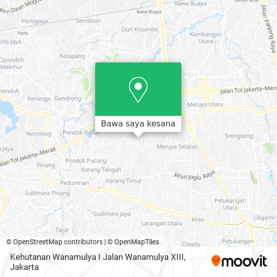 Peta Kehutanan Wanamulya I Jalan Wanamulya XIII