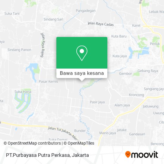 Peta PT.Purbayasa Putra Perkasa