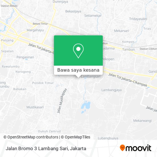 Peta Jalan Bromo 3 Lambang Sari