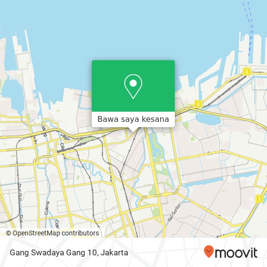 Peta Gang Swadaya Gang 10