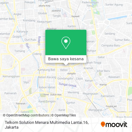 Peta Telkom Solution Menara Multimedia  Lantai.16