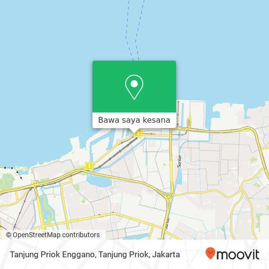 Peta Tanjung Priok Enggano, Tanjung Priok