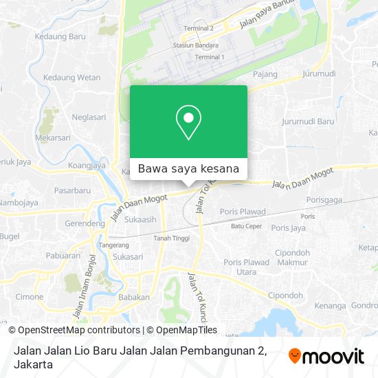 Peta Jalan Jalan Lio Baru Jalan Jalan Pembangunan 2