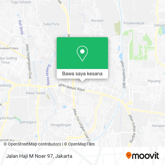 Peta Jalan Haji M Noer 97