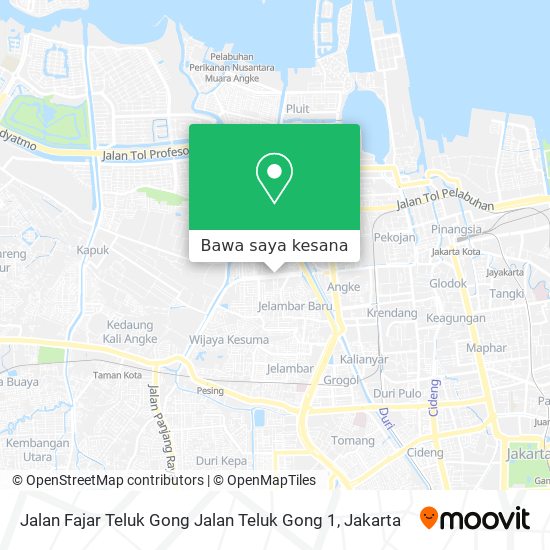 Peta Jalan Fajar Teluk Gong Jalan Teluk Gong 1