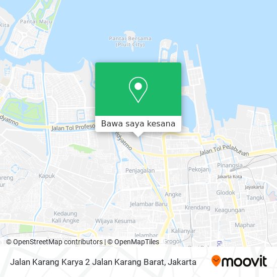 Peta Jalan Karang Karya 2 Jalan Karang Barat