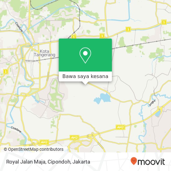 Peta Royal Jalan Maja, Cipondoh