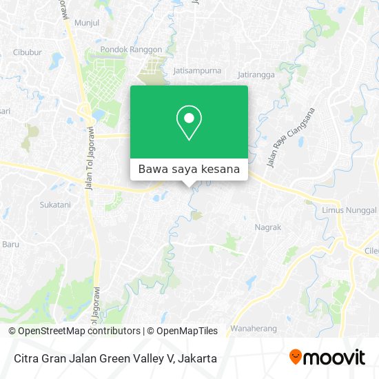Peta Citra Gran Jalan Green Valley V