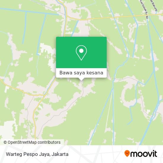 Peta Warteg Pespo Jaya