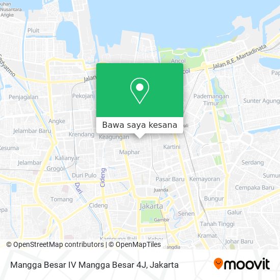 Peta Mangga Besar IV Mangga Besar 4J