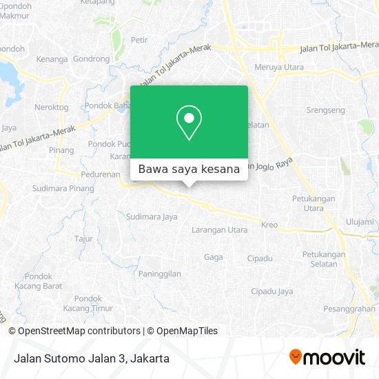 Peta Jalan Sutomo Jalan 3