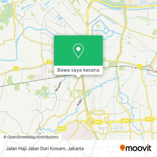 Peta Jalan Haji Jalan Duri Kosam