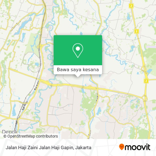 Peta Jalan Haji Zaini Jalan Haji Gapin