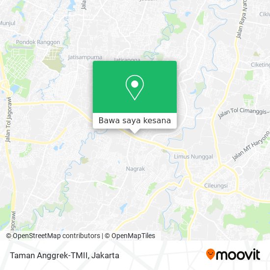 Peta Taman Anggrek-TMII