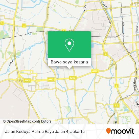 Peta Jalan Kedoya Palma Raya Jalan 4