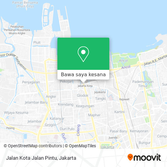 Peta Jalan Kota Jalan Pintu