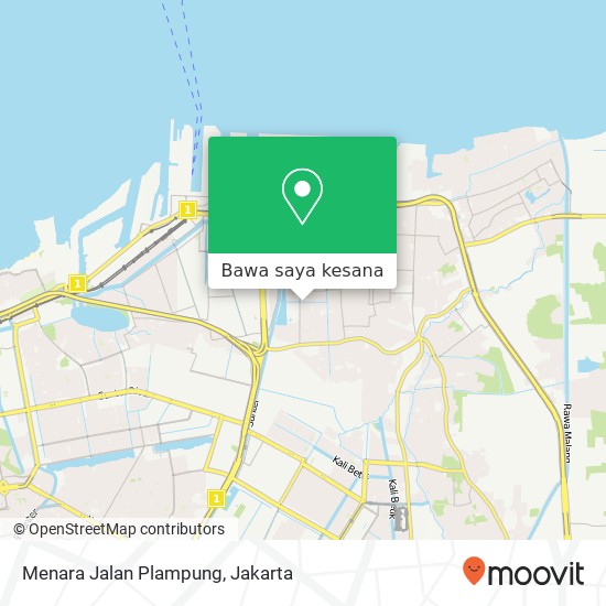 Peta Menara Jalan Plampung