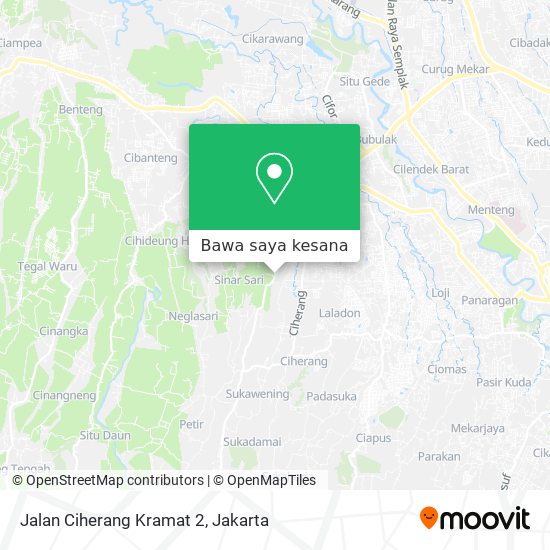 Peta Jalan Ciherang Kramat 2