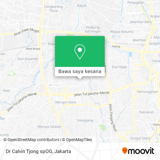Peta Dr Calvin Tjong spOG