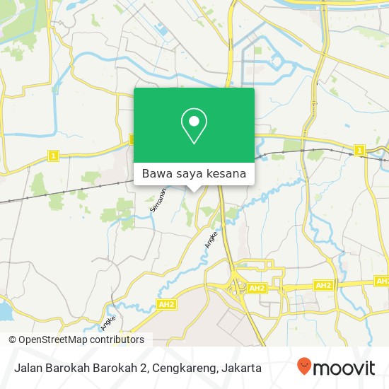 Peta Jalan Barokah Barokah 2, Cengkareng