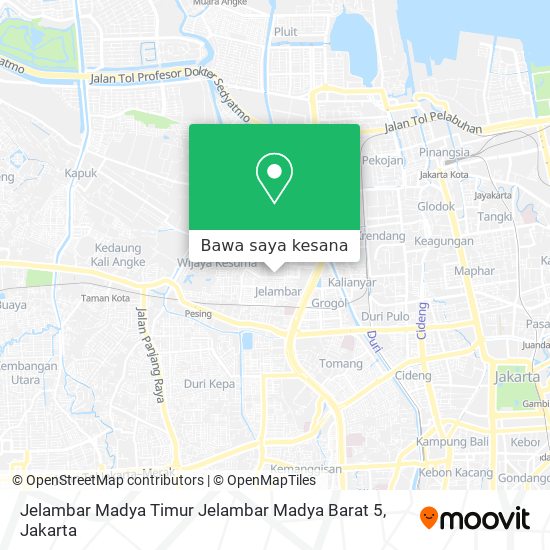 Peta Jelambar Madya Timur Jelambar Madya Barat 5