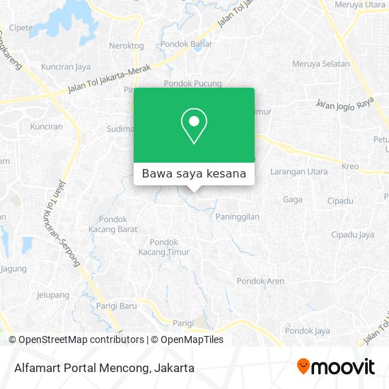 Peta Alfamart Portal Mencong